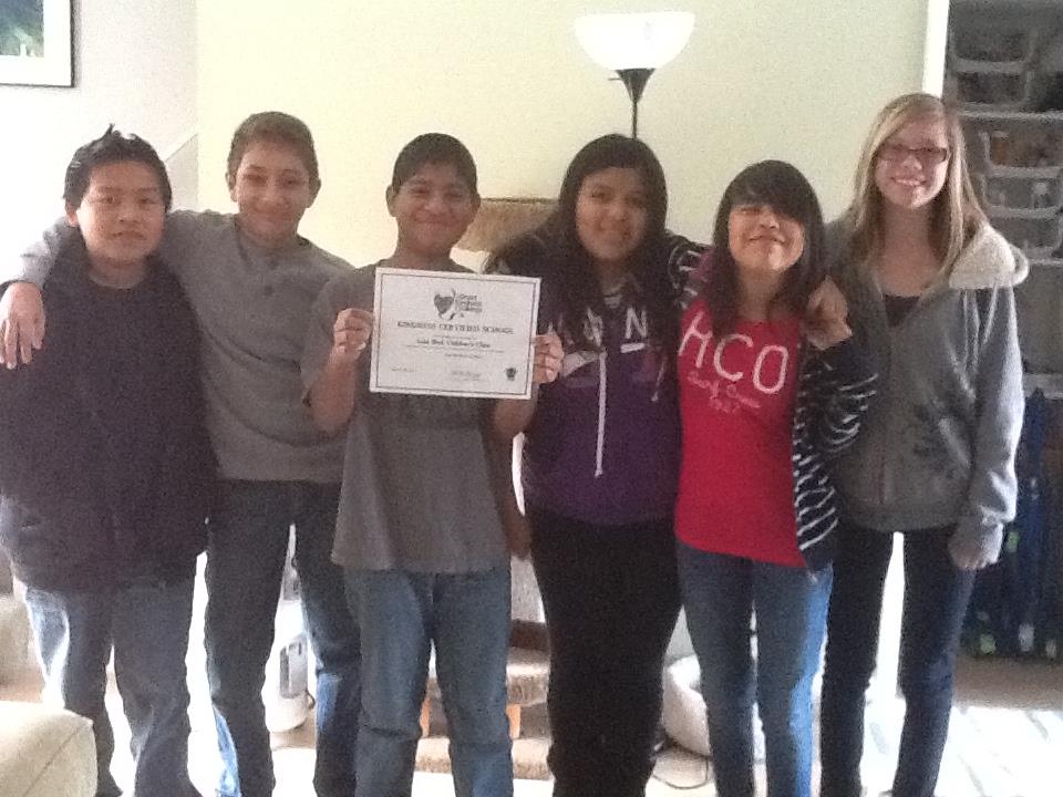 Jr Youth Kindness Challenge Award