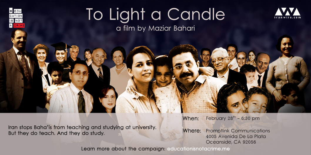 To Light a Candle Screening